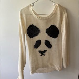 Small panda sweater